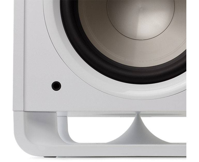 Polk Audio HTSSUB10WT HiFi Subwoofer Weiß 200 W 25 Hz - 180 Hz-1