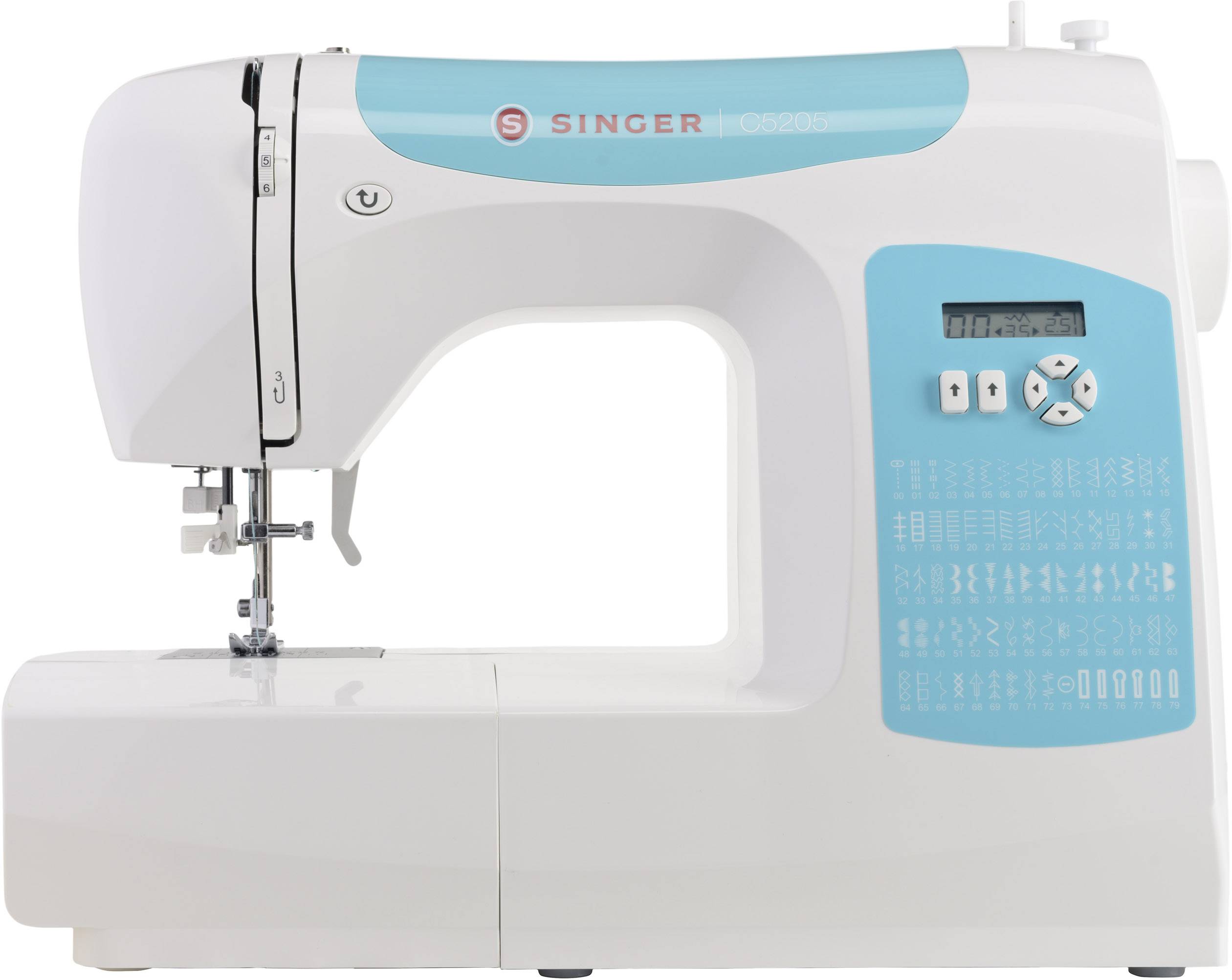 Singer C5205 türkis/blau Nähmaschine, 230238102