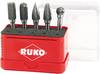 RUKO 116004 Frässtift Hartmetall 10 mm Schaftdurchmesser 6 mm 5teilig