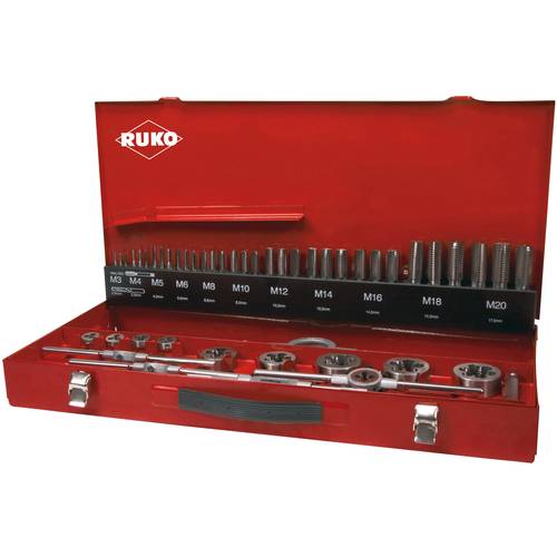 RUKO 245040 Maschinengewindebohrer-Set 54teilig 1 Set