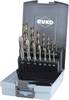 RUKO 245051RO Maschinengewindebohrer-Set 14teilig metrisch M3, M4, M5, M6, M8, M10, M12 Rechtsschneidend DIN 371, DIN 376 HSSE-Co 5 1 Set