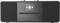 Digitalradio mit rechteckigem, modernem Design; Display zeigt 'Internet Radio'; schwarze Lautsprecher links und rechts.