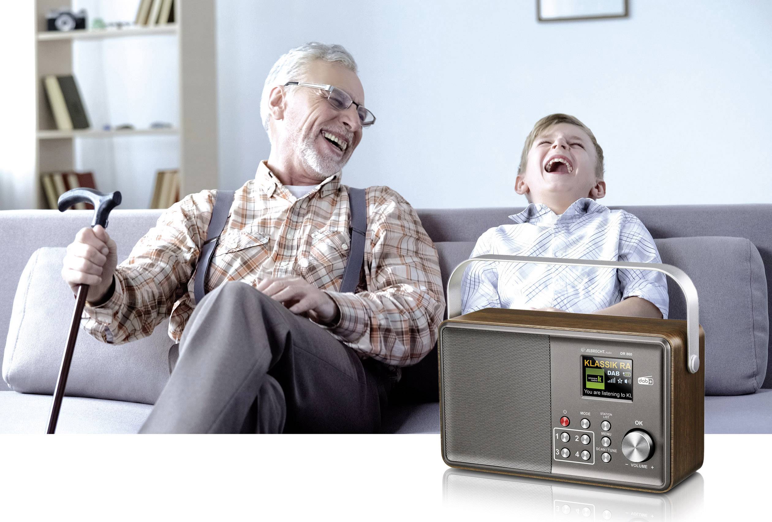 Albrecht DR 860 Senior Digitalradio DAB+/UKW, Farbdisplay, inkl. 4000mAh Akku Das bedienerfreundliche Digitalradio ? Int-3