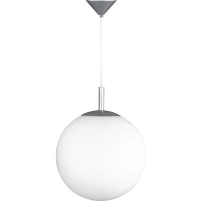 Fischer & Honsel Kugel opal 79681 Pendelleuchte E27 60 W Aluminium
