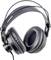 Schwarze Over-Ear-Kopfhörer mit gepolsterten Ohrmuscheln und flexiblem Bügel, geeignet für Musikgenuss oder Studioaufnahmen.