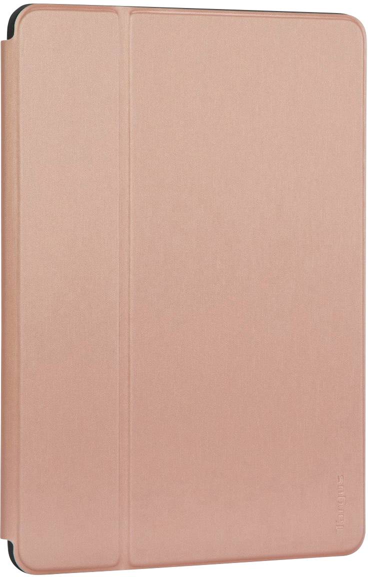 Ein rosa Tablet-Case in geschlossenem Zustand, bietet Schutz und stabilen Halt für ein Tablet.