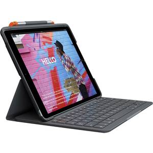 Logitech Slim Folio Tablet Tastatur Mit Bookcover Passend Fur Marke Apple Ipad 7 Generation Ipad 8 Generation Kaufen