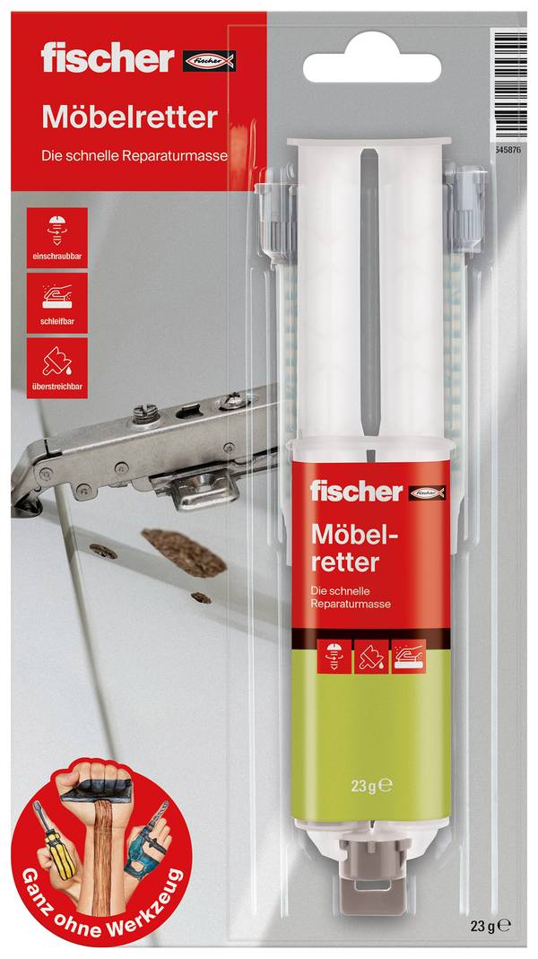 Fischer  Möbelretter-Holzspachtel 545876  25 ml