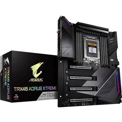 Gigabyte TRX40 AORUS XTREME Mainboard Sockel (PC) AMD TR4 Formfaktor (Details) XL-ATX Mainboard-Chipsatz AMD® TRX40