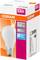Verpackung einer LED-Glühbirne von Osram, 15 Watt, 150 Watt Ersatz, 15 Jahre Lebensdauer, kühlweißes Licht, Energieklasse A++.