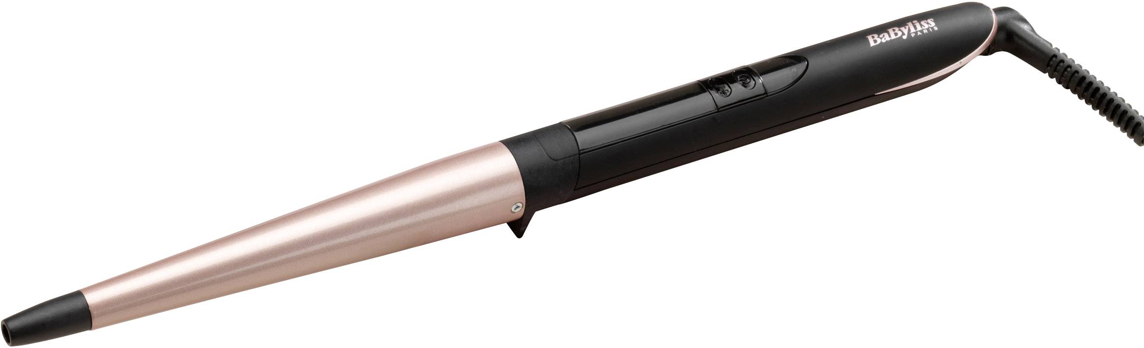 BaByliss Conical Wand, Lockenstab, Warm, 160 °C, 210 °C, 40 s, Schwarz, Pink-3
