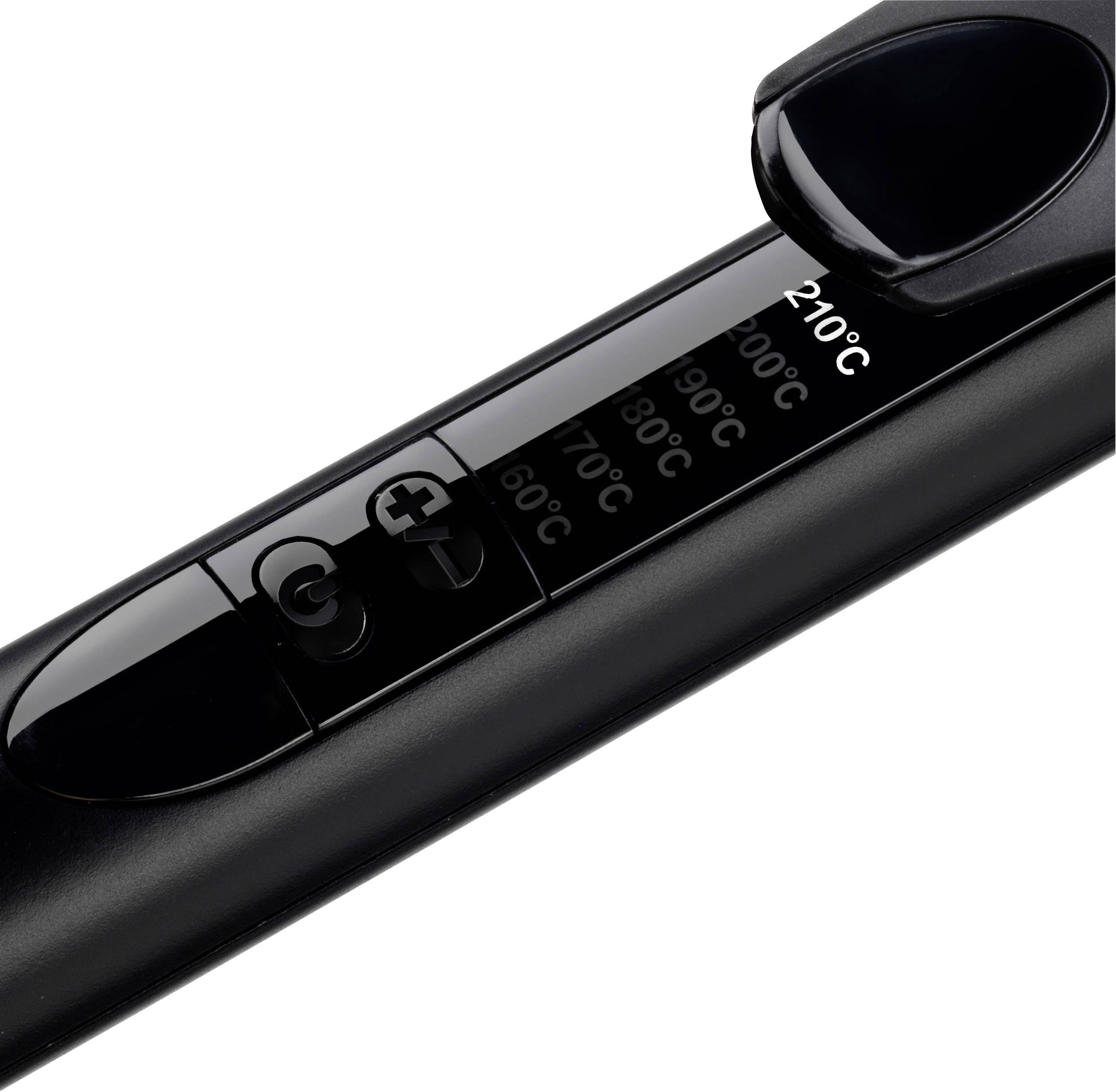BaByliss 19 mm Curling Tong, Lockenstab, Warm, trockenes Haar, 160 °C, 210 °C, Schwarz, Rosa-Goldfarben-2