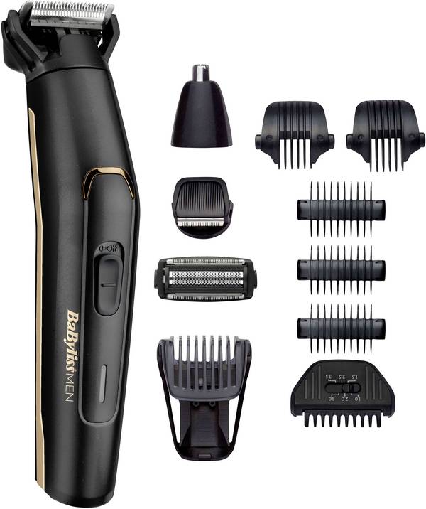 BaByliss 11-in-1 Carbon Titanium, Schwarz, Gold, Kunststoff, 1 mm, 1,4 cm, 3,4 cm, Titan