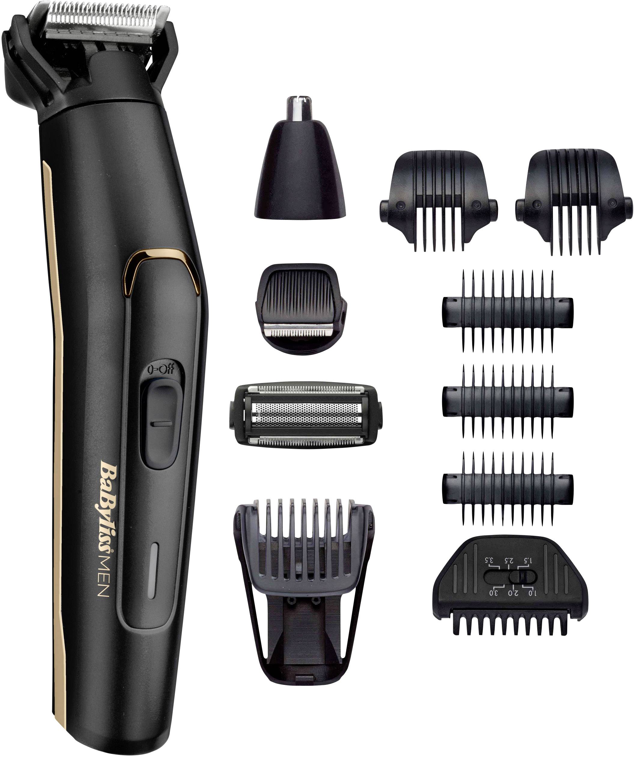 BaByliss 11-in-1 Carbon Titanium, Schwarz, Gold, Kunststoff, 1 mm, 1,4 cm, 3,4 cm, Titan-0