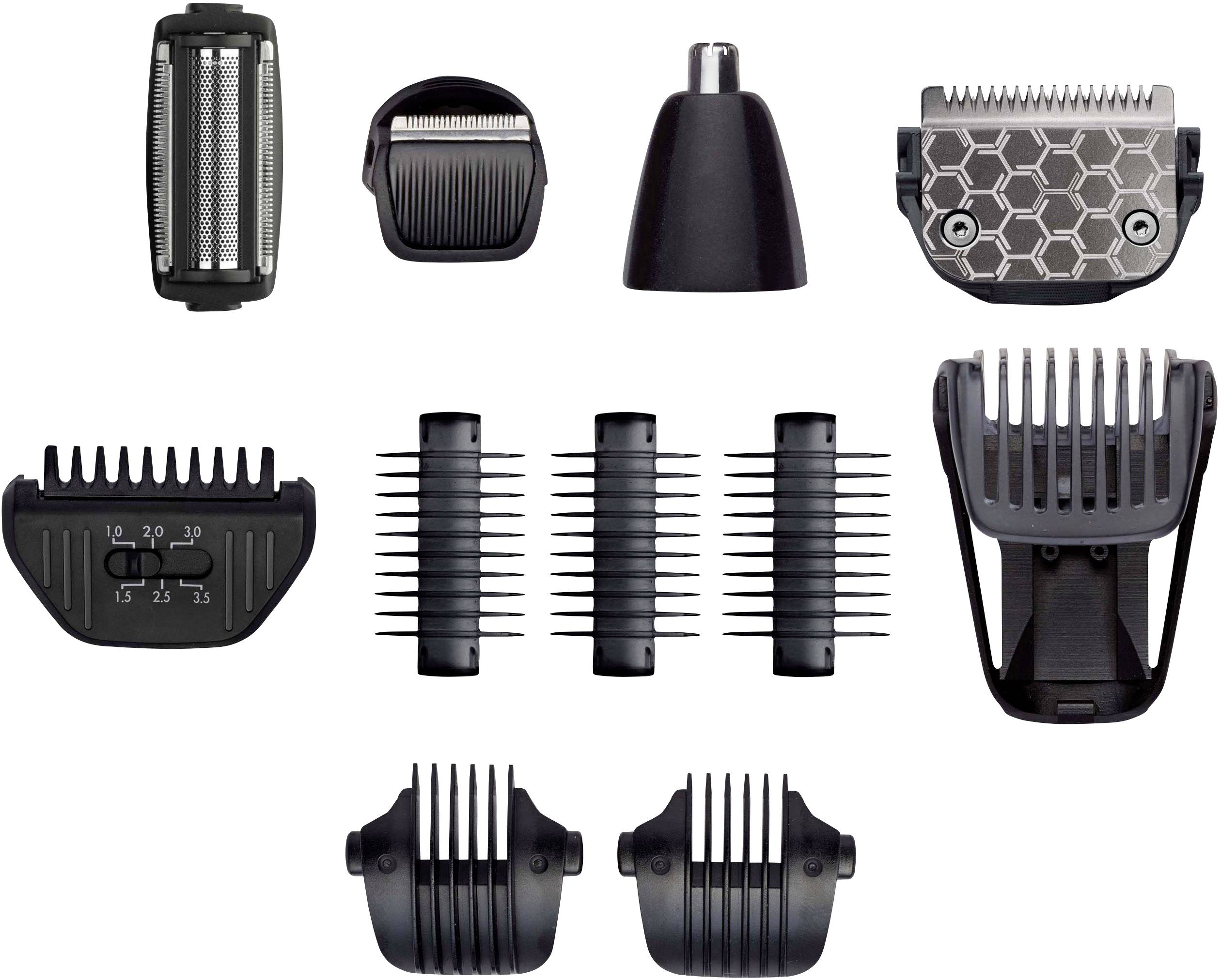BaByliss 11-in-1 Carbon Titanium, Schwarz, Gold, Kunststoff, 1 mm, 1,4 cm, 3,4 cm, Titan-3