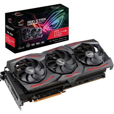 ASUS ROG -STRIX-RX5700-O8G-GAMING - Radeon RX 5700 - 8 GB - GDDR6 - 256 Bit - 7680 x 4320 Pixel - PCI Expr-0