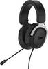 Asus TUF H3 Over Ear Headset kabelgebunden 7.1 Surround Schwarz, Silber Lautstärkeregelung, Mikrofon-Stummschaltung Gaming