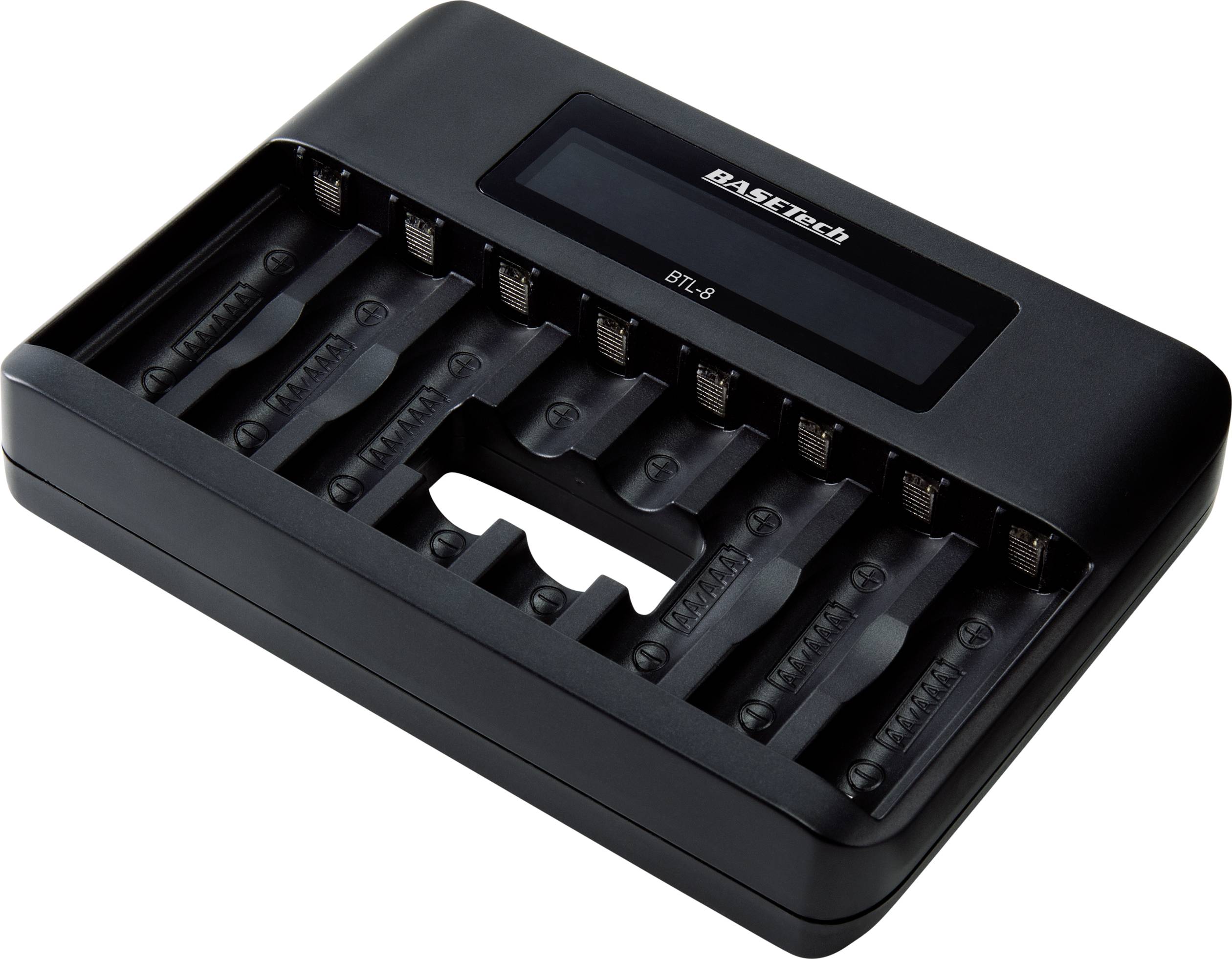 Basetech BTL 8 Rundzellen Ladegerät NiMH Mignon (AA), Micro (AAA) Basetech BTL 8 Rundzellen Ladegerät NiMH Mignon (AA), Micro (AAA)