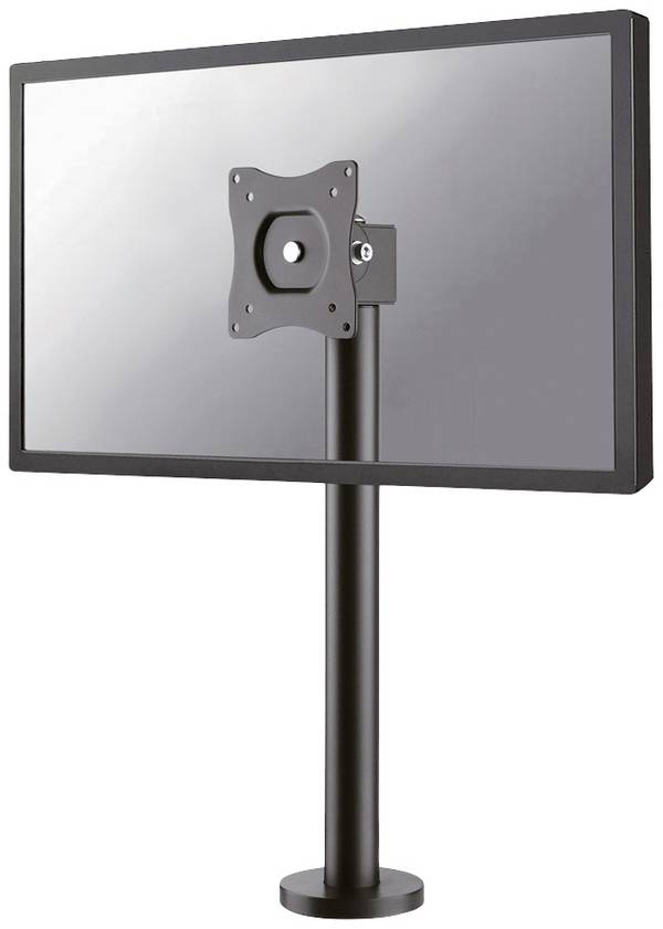 Neomounts NS-DPOS100BLACK Monitor-Tischhalterung 1 Display(s) 25,4 cm (10") - 81,3 cm (32") Schwarz Neigbar, Rotierbar, Schwenkbar