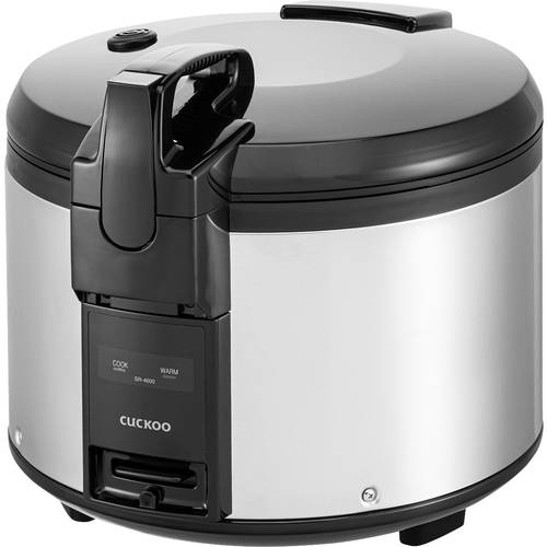 Cuckoo SR-4600 Gastro Reiskocher Edelstahl, Schwarz