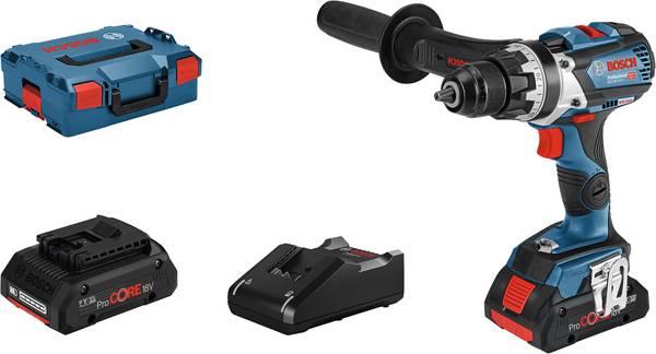 Bosch Professional GSR 18V 110 C 06019G010A Akku-Bohrschrauber  18 V 4.0 Ah Li-Ion inkl. Koffer, inkl. 2. Akku