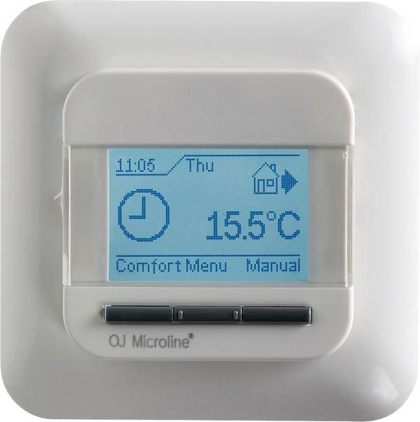 OJ Electronics OCD4 Fußbodenregler Unterputz  0 bis 40 °C