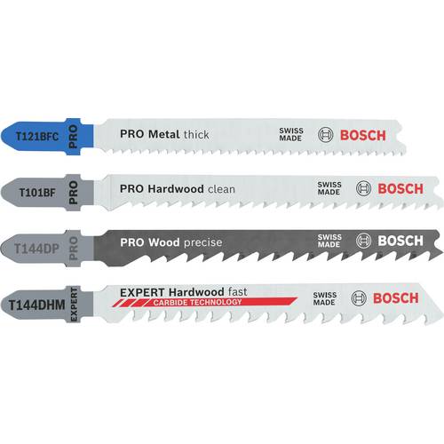 15-teiliges Stichsägeblatt-Set für Holz und Metall von Bosch