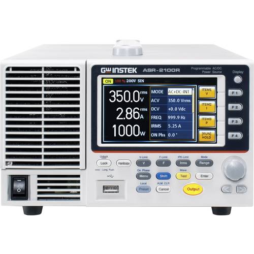GW Instek ASR-2100R Labornetzgerät, einstellbar kalibriert (ISO) 0.1 - 500 V 10 mA 1000 W Anzahl Ausgänge 1 x