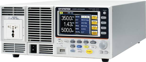 GW Instek ASR-2050 Labornetzgerät, einstellbar kalibriert (DAkkS-akkreditiertes Labor) 0.1 - 500 V 10 mA - 5 A 500 W   Anzahl Ausgänge 1 x