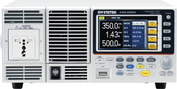 GW Instek ASR-2050 Labornetzgerät, einstellbar kalibriert (DAkkS-akkreditiertes Labor) 0.1 - 500 V 10 mA - 5 A 500 W   Anzahl Ausgänge 1 x