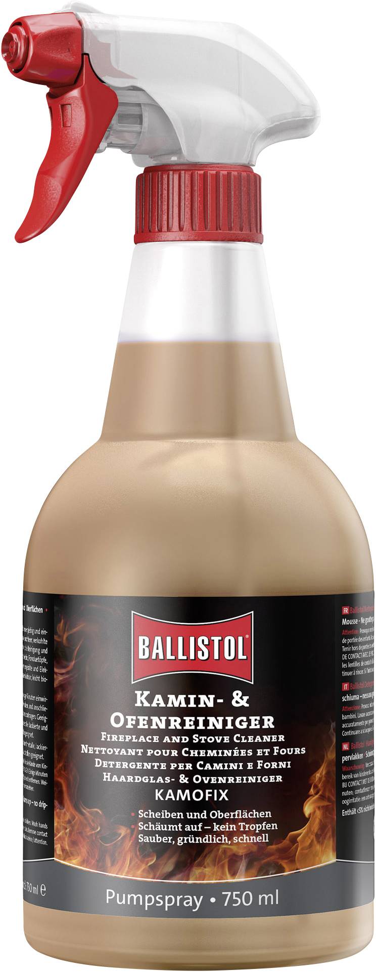 Ballistol Ballistol Kamin- und Ofenreiniger Kamofix, 750 ml 25407  (Reiniger): Tests, Infos & Preisvergleich