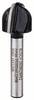 Bosch Accessories 2608628452 Hohlkehlfräser Hartmetall Länge 45 mm Produktabmessung, Ø 15.9 mm Arbeits-Länge 9.50 mm Schaftdurchmesser 6 mm
