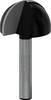 Bosch Accessories 2608628453 Hohlkehlfräser Hartmetall Rundbogen Länge 49 mm Produktabmessung, Ø 25.4 mm Arbeits-Länge 15.60 mm Schaftdurchmesser 6 mm