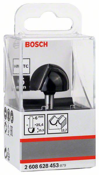 Bosch Accessories 2608628453 Hohlkehlfräser Arbeits-Länge 15.60 mm  