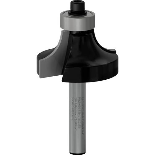 Abrundfräser 6 mm, R1 9,5 mm, D 31,8 mm, L 16,2 mm, G 57 mm Bosch Accessories 2608628457 Bosch Accessories 2608628457