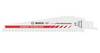 Bosch Accessories 2608653387 Säbelsägeblatt S 967 XHM, Endurance for Wood and Metal Demolition, 10er-Pack Sägeblatt-Länge 150 mm 10 St.