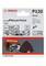 Das Bild zeigt eine Bosch Schleifpapier-Verpackung P120 für Holz und Farbe, geeignet für diverse Multi-Tools. Enthält 5 Schleifblätter.