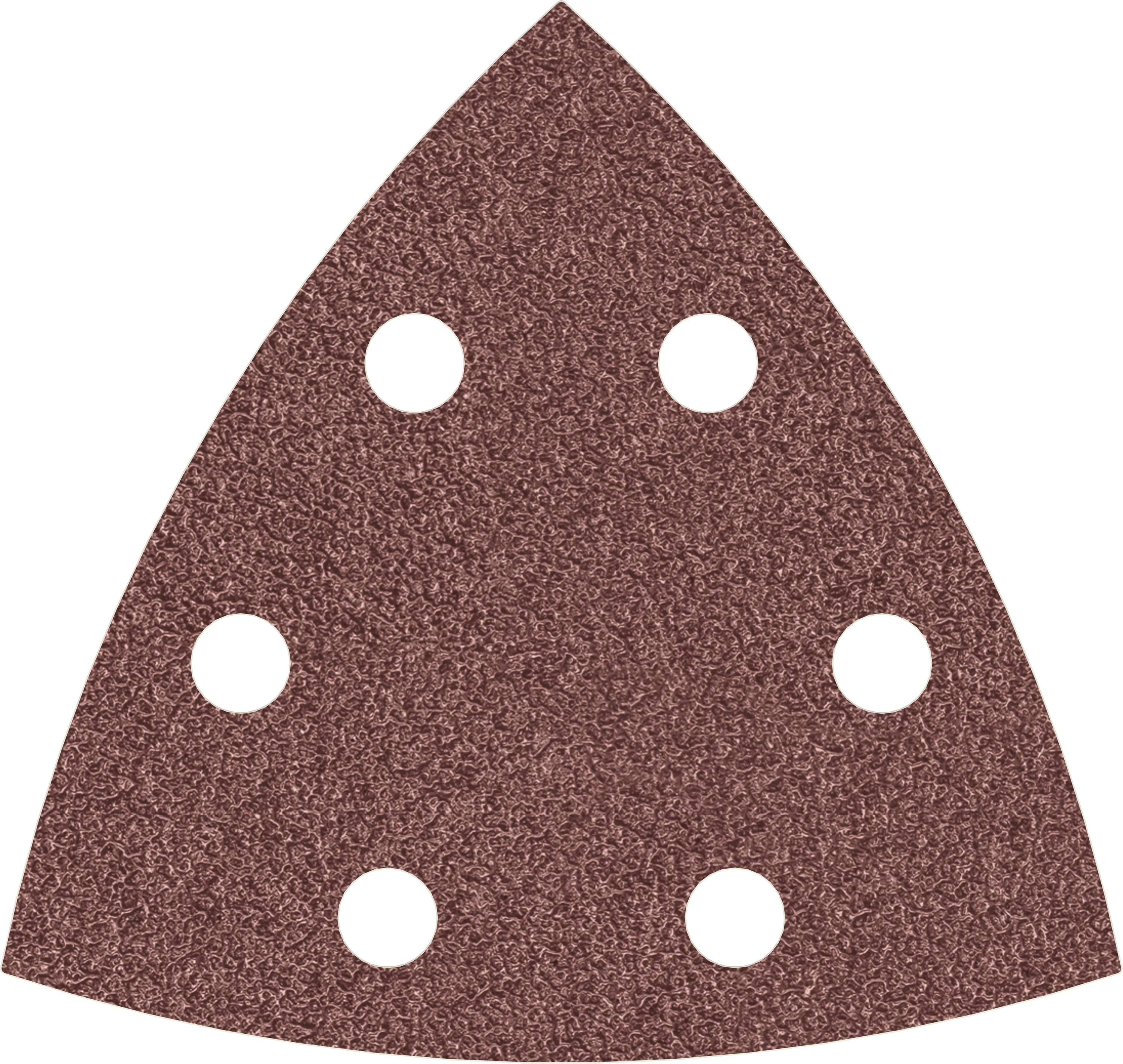 Bosch Accessories Bosch Power Tools 2608621684 Deltaschleifpapier Körnung (num) 40 (L x B) 93 mm x 93 mm 5 St.