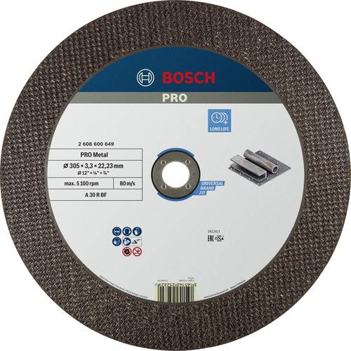 Bosch Accessories Bosch Power Tools 2608600649 Trennscheibe gerade 300 mm 1 St. Metall