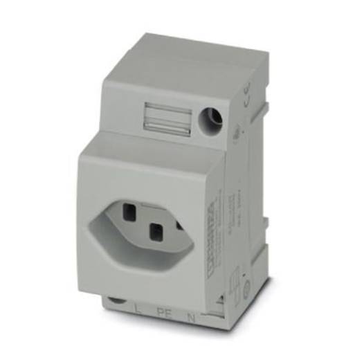 Phoenix Contact Steckdose EO-J/UT Grau (L x B x H) 57.5 x 45 x 75 mm 5 St.