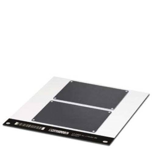 Phoenix Contact 0831631 LS-EMSP-AL (110X80) BK Gerätemarkierung Montage-Art: schrauben, nieten Schwarz Anzahl Markierer:...