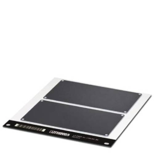 Phoenix Contact 0831632 LS-EMSP-AL (150X80) BK Gerätemarkierung Montage-Art: schrauben, nieten Schwarz Anzahl Markierer:...