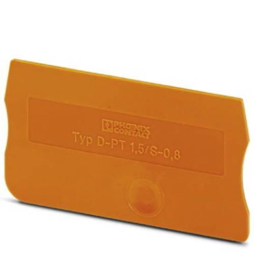 Phoenix Contact 1029569 Abschlussdeckel Orange 50 St.