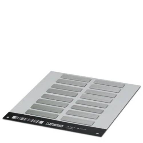 Phoenix Contact 1031604 LS-EMLP-V4A (60X15) Gerätemarkierung Montage-Art: aufkleben Silber Anzahl Markierer: 80 5 St.