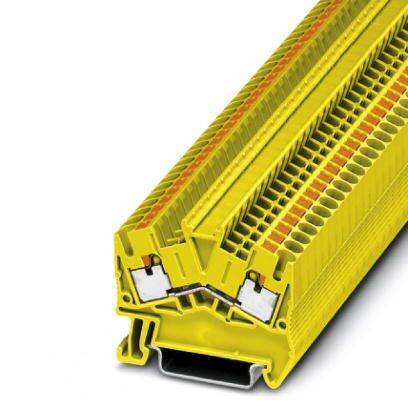 Phoenix Contact 1037084 Durchgangsklemme Push-In-Klemme Gelb 50 St.