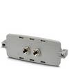 Phoenix Contact ECS-P-122X169-S-UV-2M12 GY 1050379 Frontplatte (L x B x H) 62 x 163 x 30 mm PC Grau 5 St.