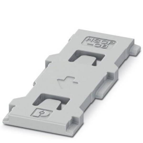 Befestigungsclip  HSCP-CB 2U-7035 1056724 Phoenix Contact Inhalt: 50 St.