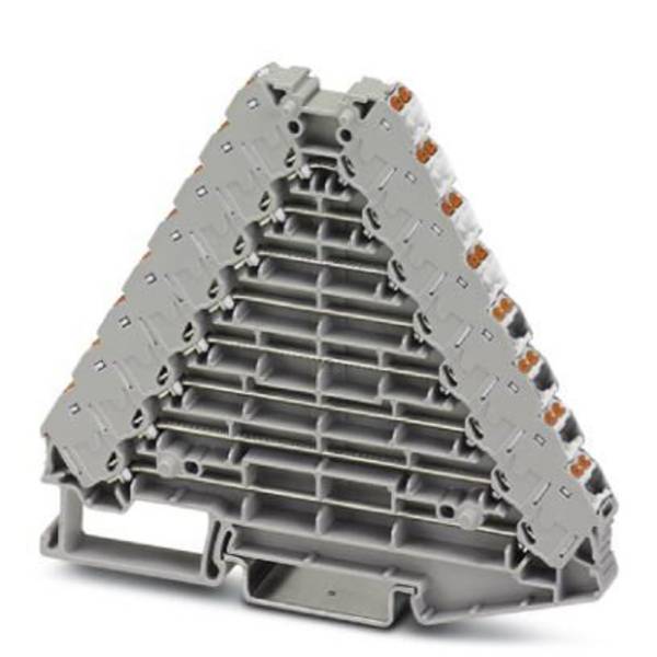 Phoenix Contact 1061721 Rangierverteiler Push-In-Klemme Grau 10 St.