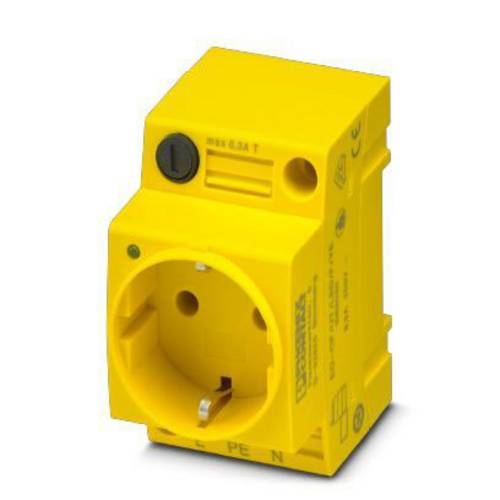 Phoenix Contact Steckdose EO-CF/UT/LED/F/YE Gelb (L x B x H) 60 x 45 x 75 mm 5 St.