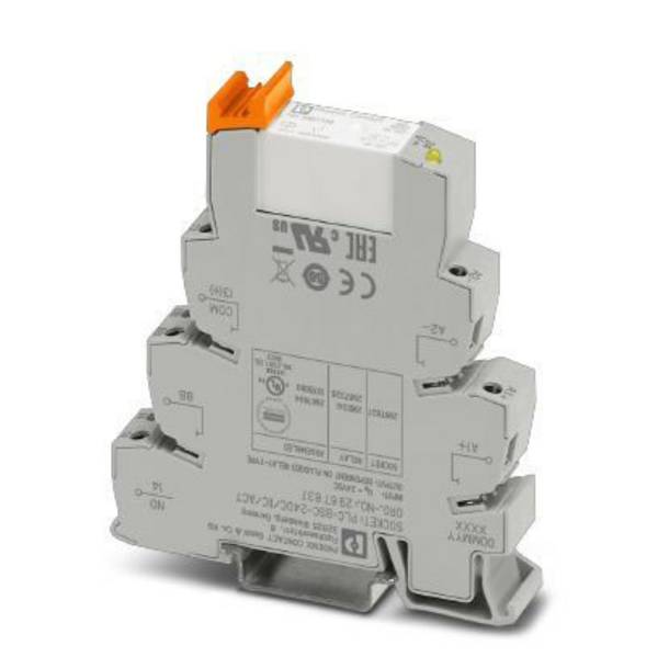 Phoenix Contact PLC-RSC- 24DC/ 1ICT/ACT Relaisbaustein Nennspannung: 24 V/DC Schaltstrom (max.): 6 A 1 Schließer  1 St.